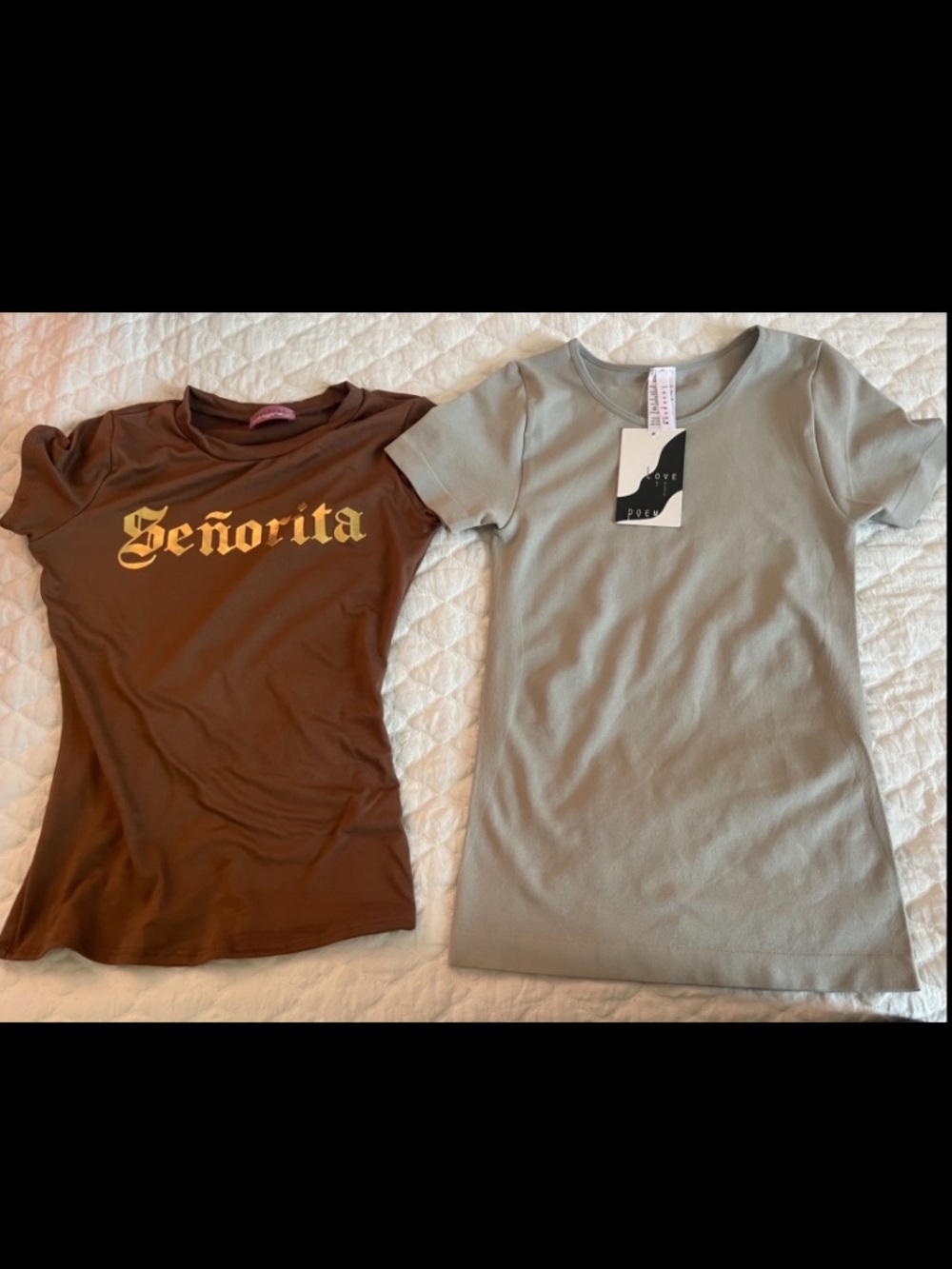3pc Basic Tee - willing to sell separately - never worn